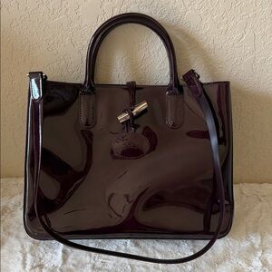 Elegant Longchamp Burgundy Handbag